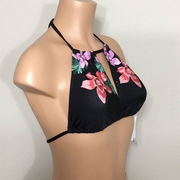 The Bikini Lab floral keyhole top. NWT - Picture 2 of 6